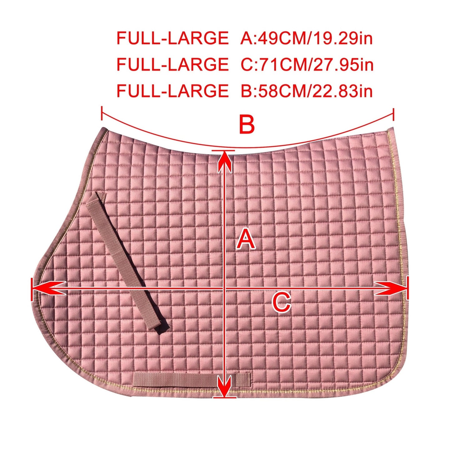 Polyester Training Saddle Pad
