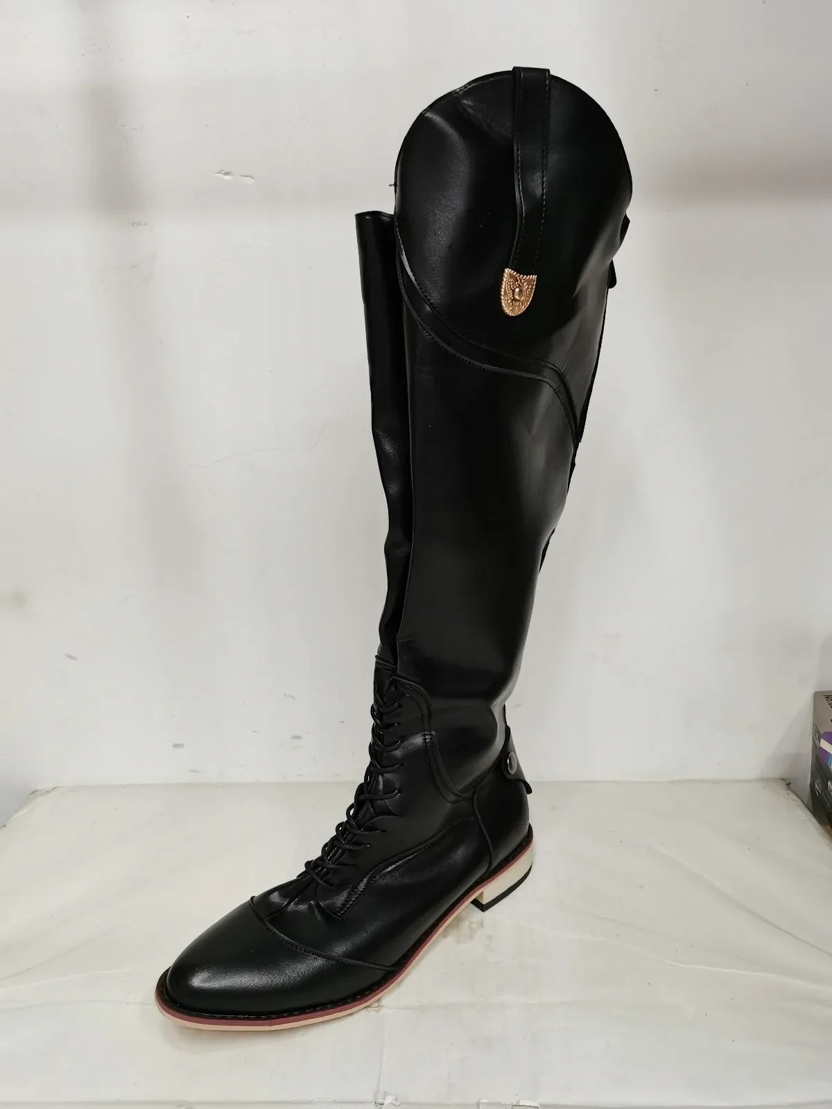Pointed Toe Knight Boots