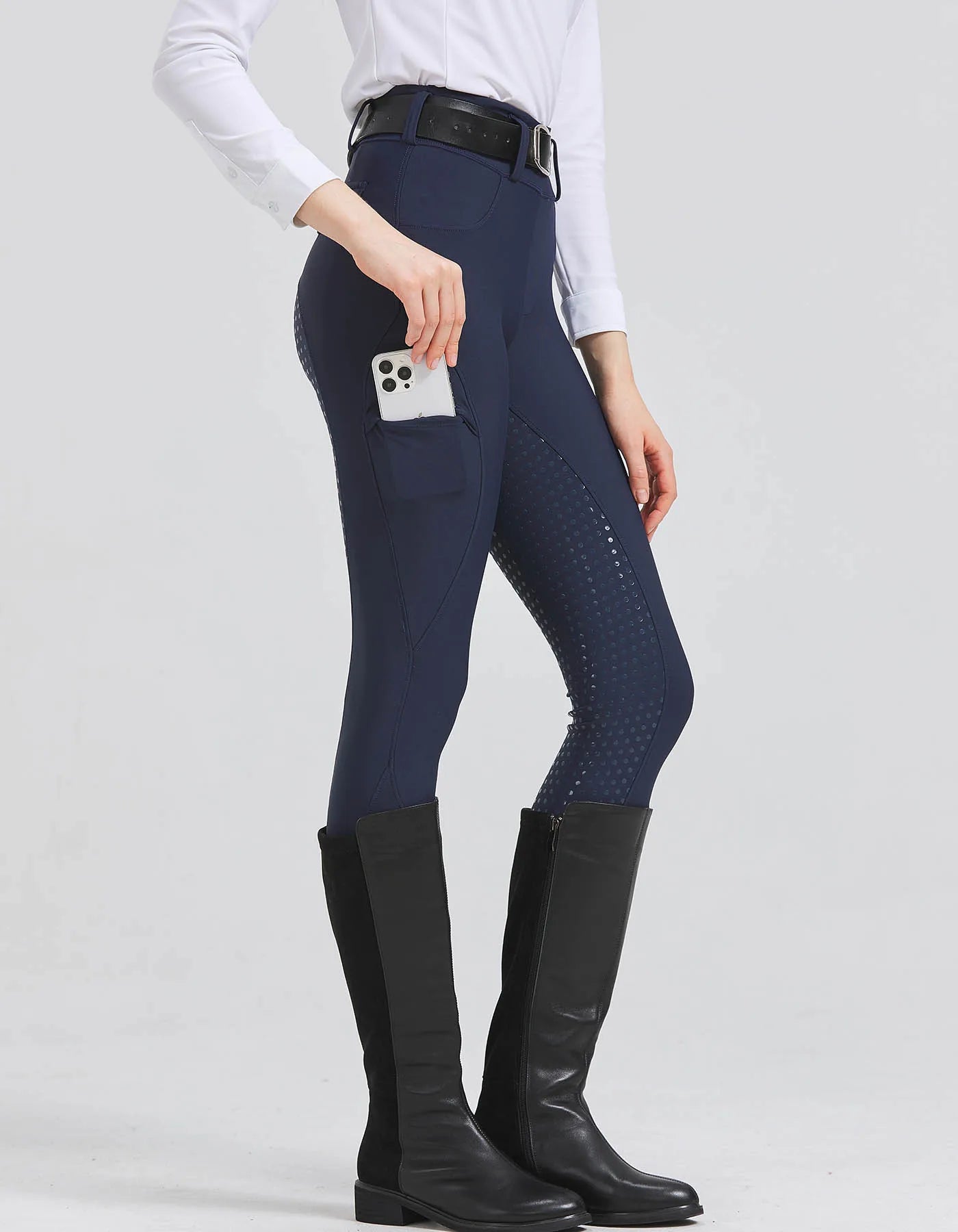 Pocket Hip-Lift Riding Tights