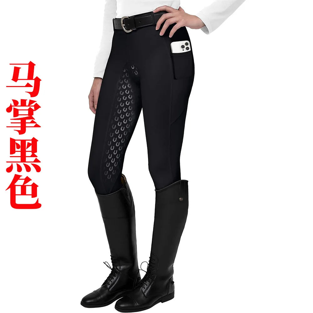 High Waist Elastic Breeches