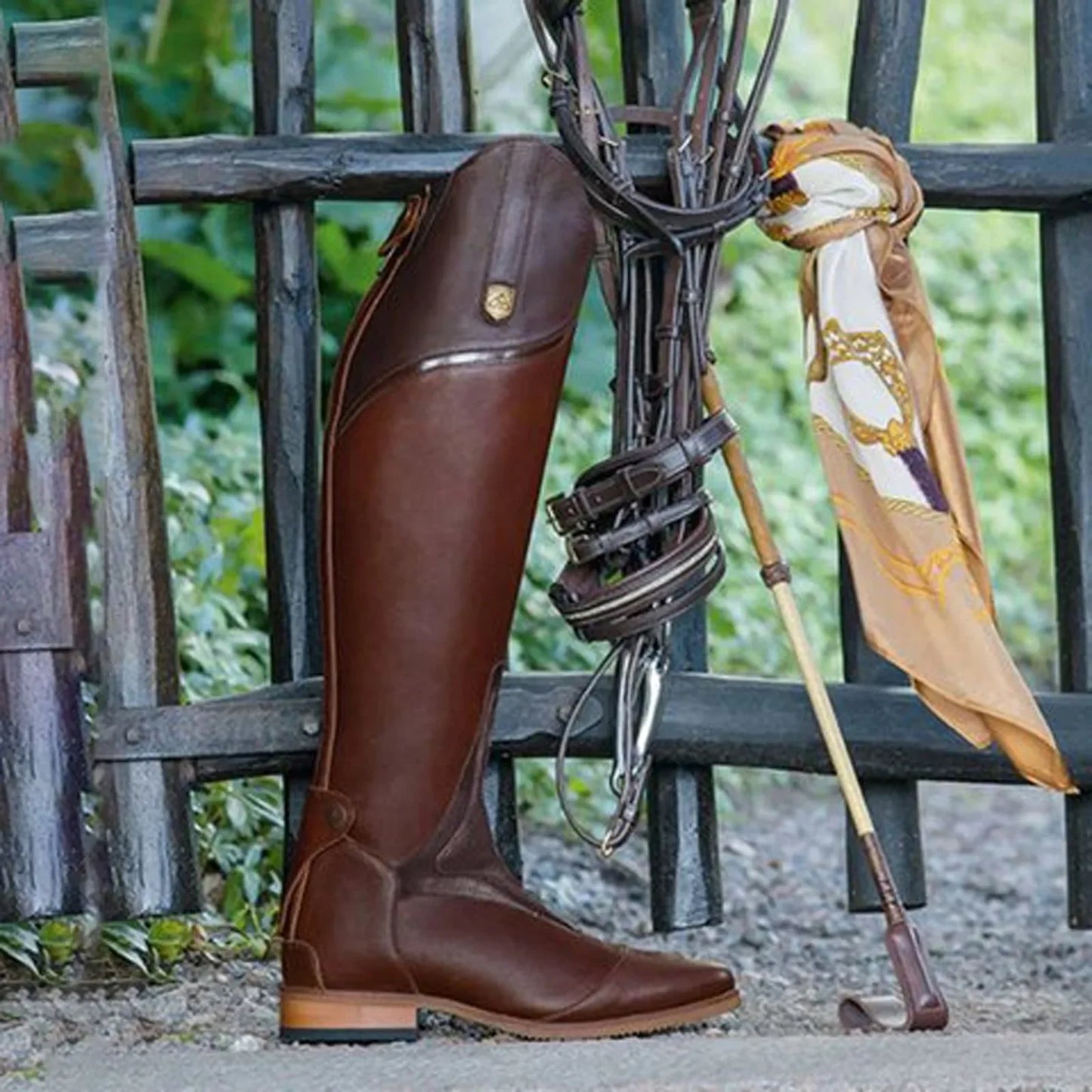 Pointed Toe Knight Boots