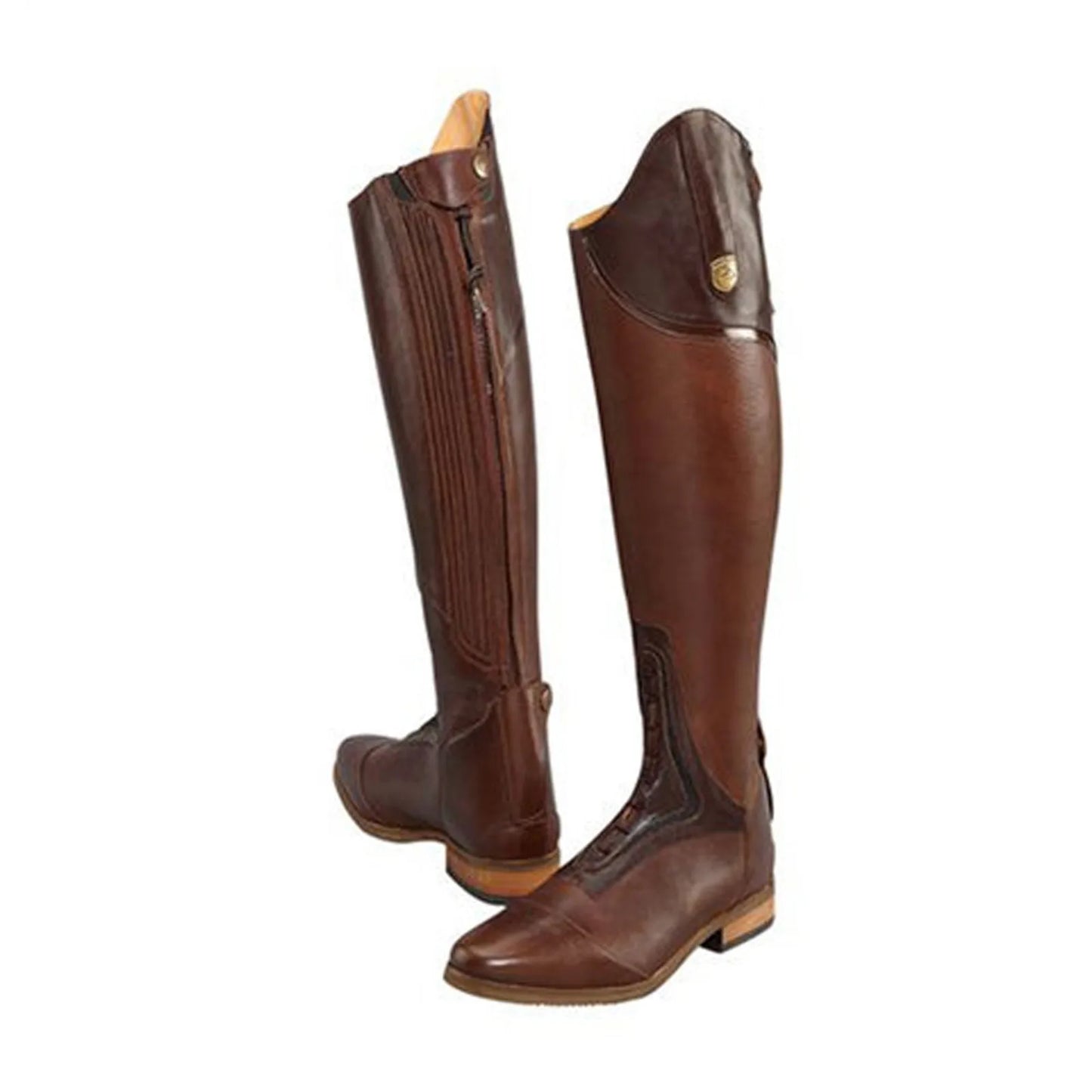 Embroidered Western Denim Boots