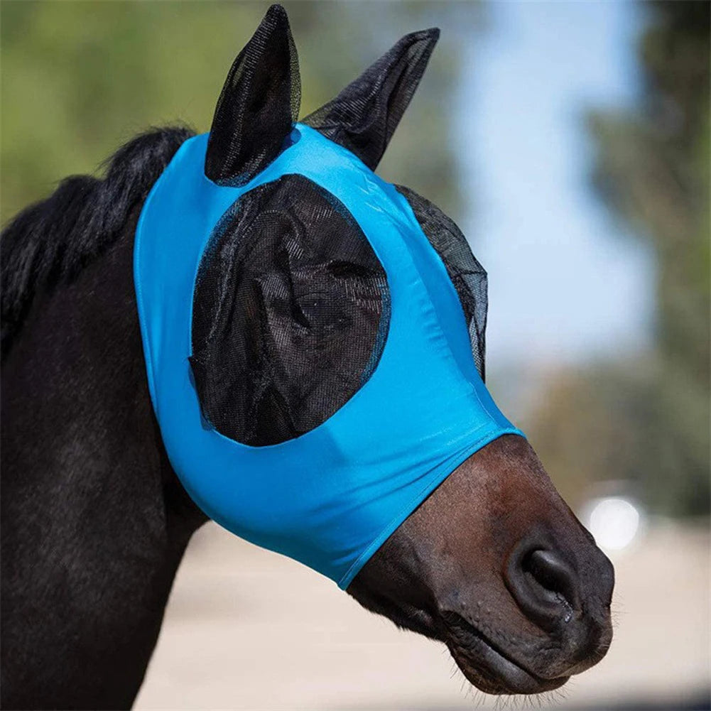 Knit Mesh Fly Mask
