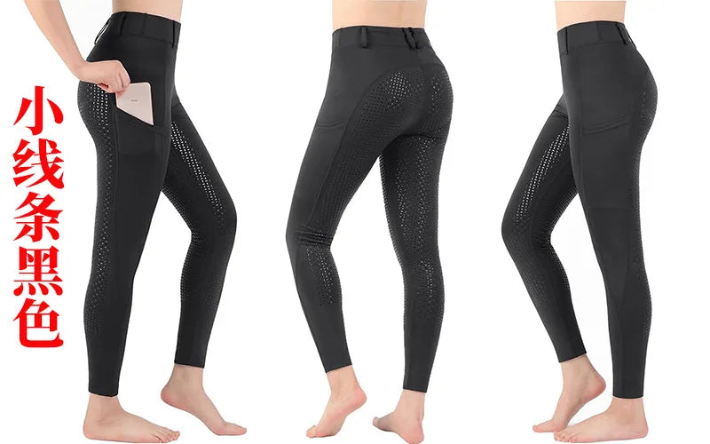 High Waist Elastic Breeches