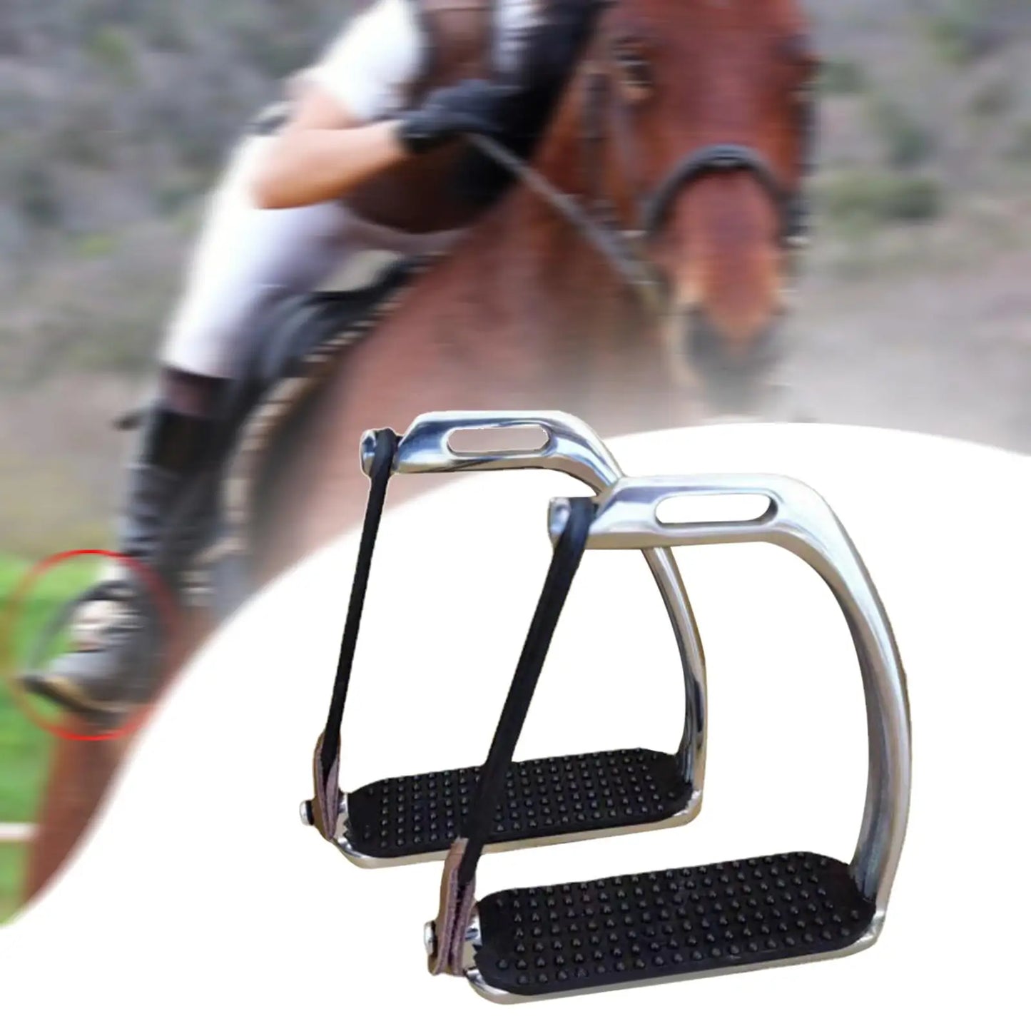 Heavyweight Western Safety Stirrups