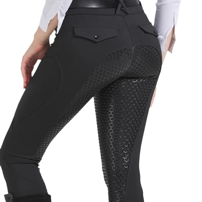 High Waist Elastic Breeches