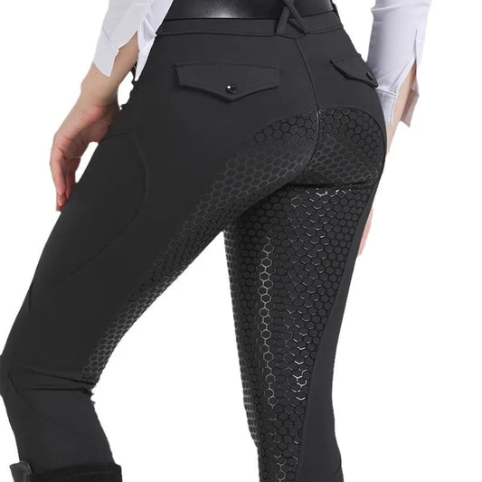 High Waist Elastic Breeches
