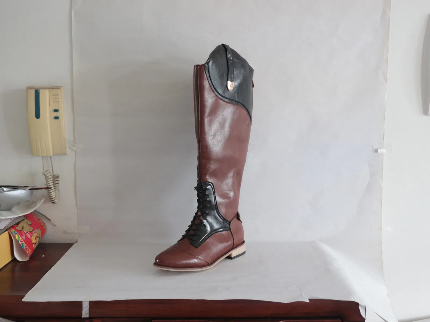 Pointed Toe Knight Boots