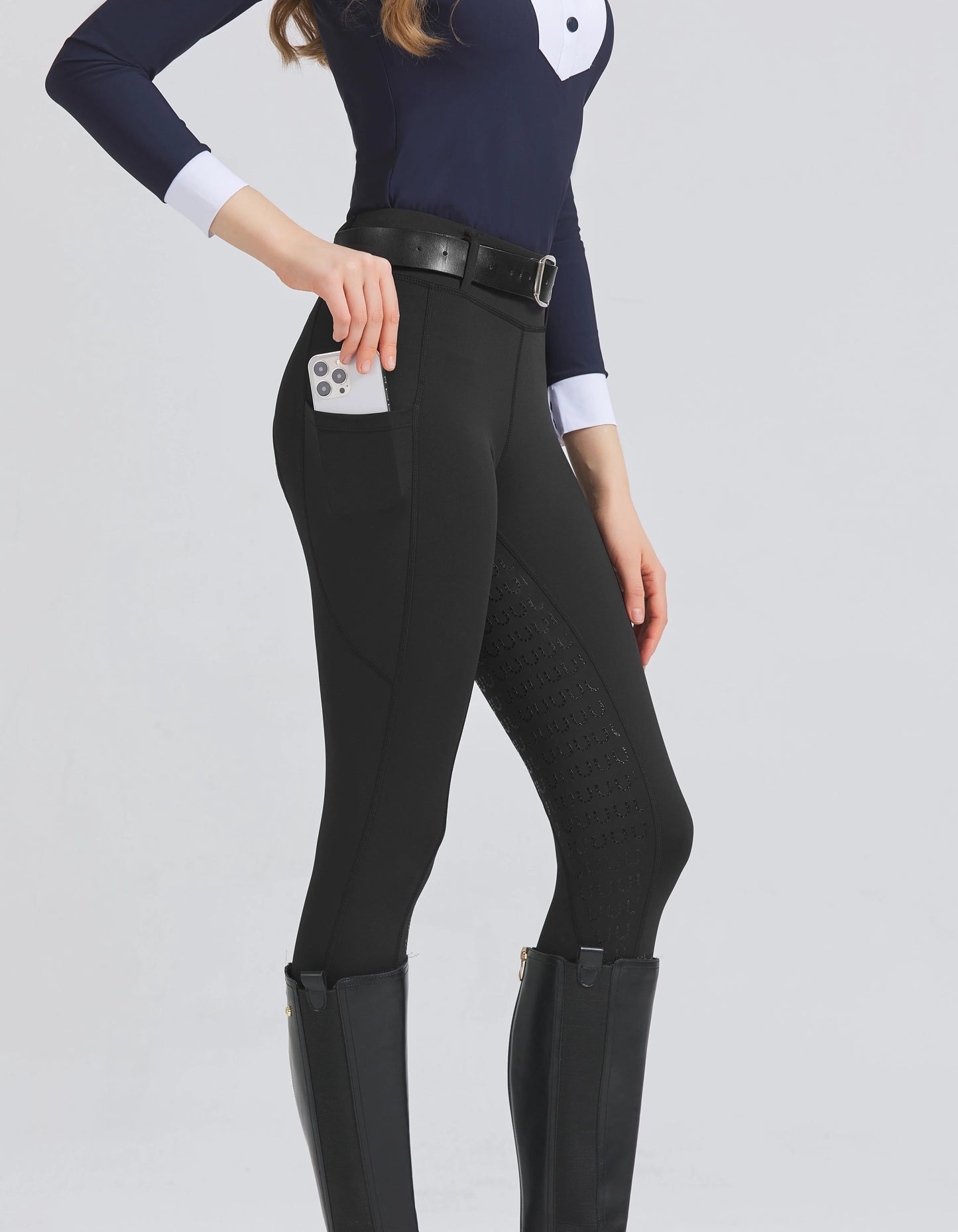 Thick Silicone Riding Pants