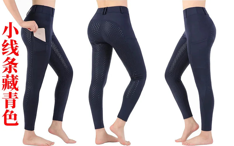 High Waist Elastic Breeches