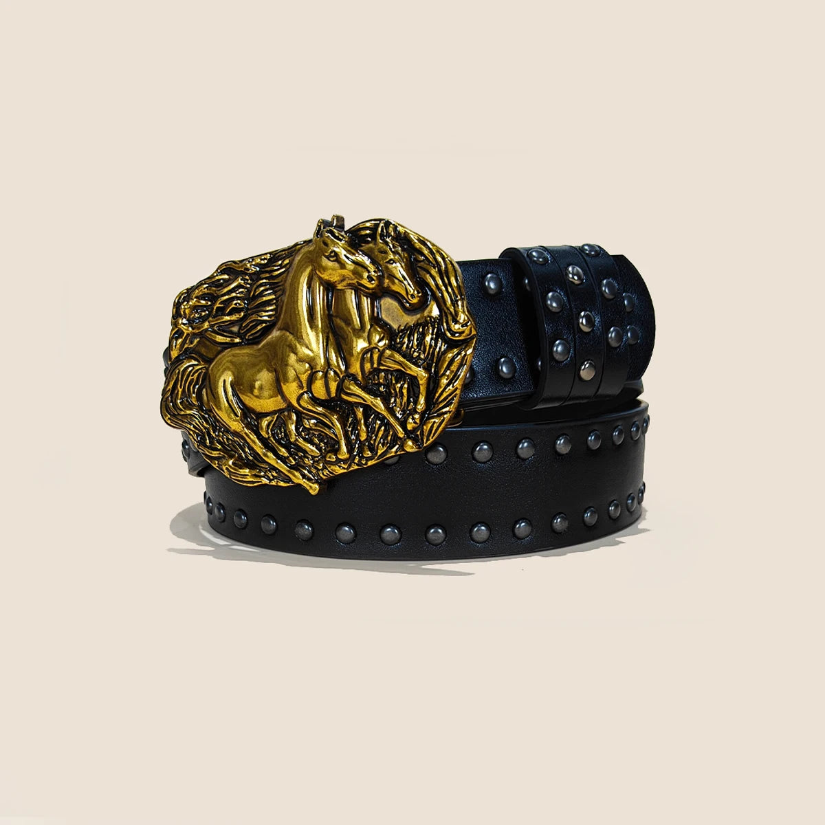 Retro Horse Buckle Belt