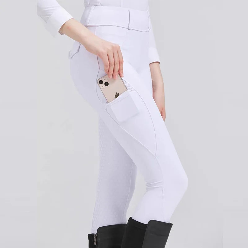 High Waist Elastic Breeches