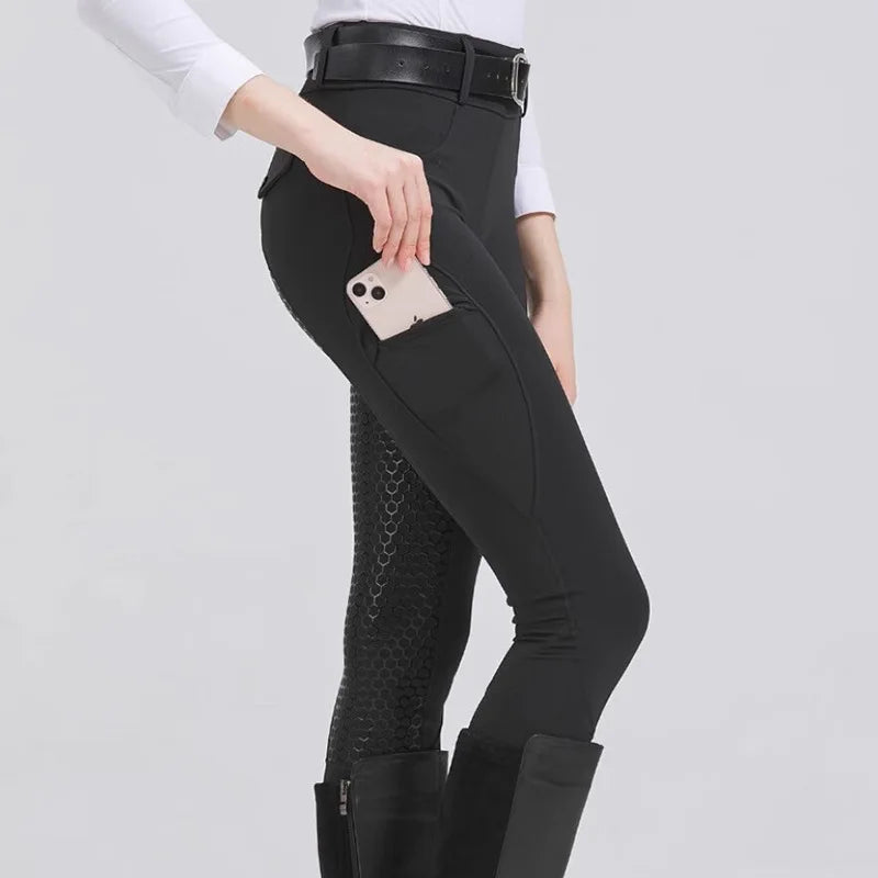 High Waist Elastic Breeches