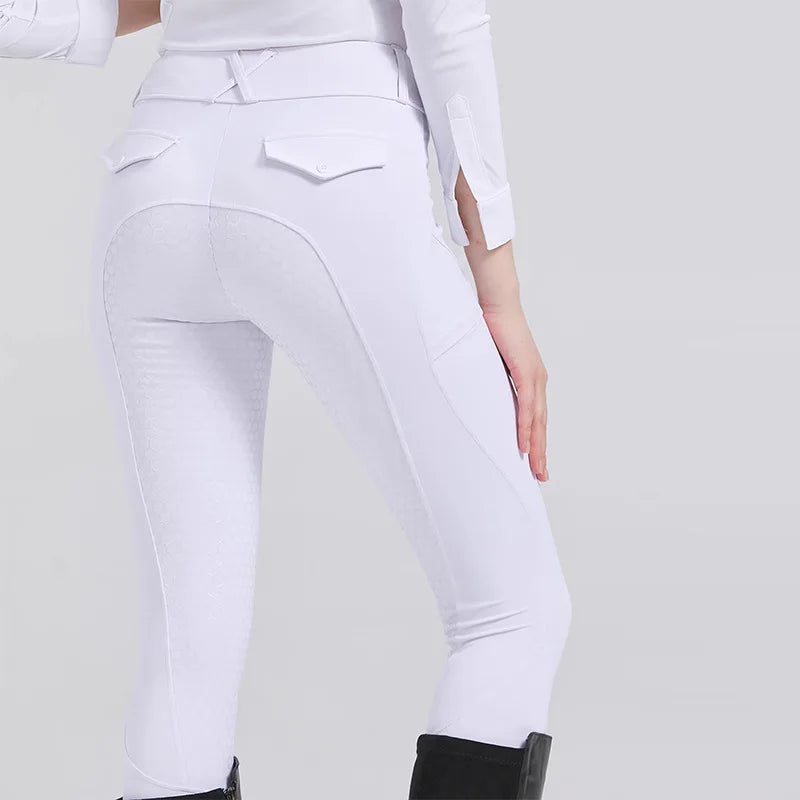 High Waist Elastic Breeches