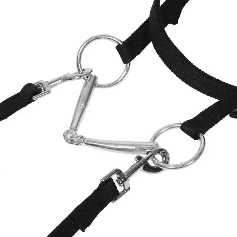 PU Leather Buckle Halter