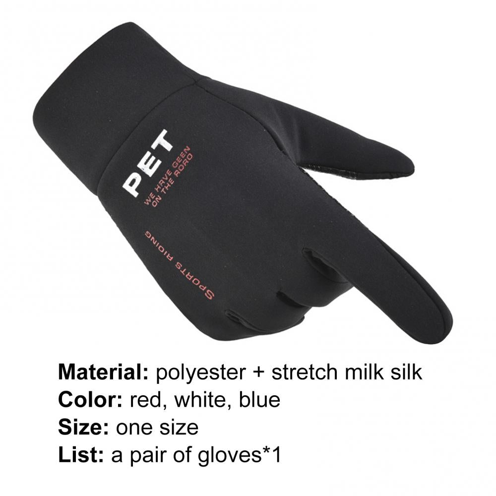 Women Fleece Touchscreen Gloves