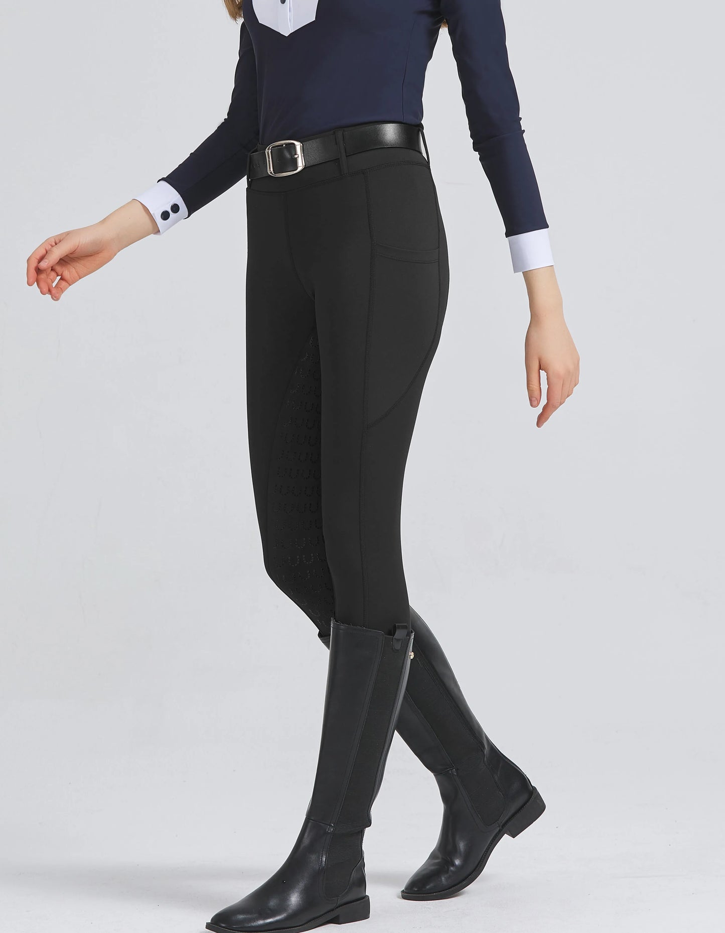 Thick Silicone Riding Pants