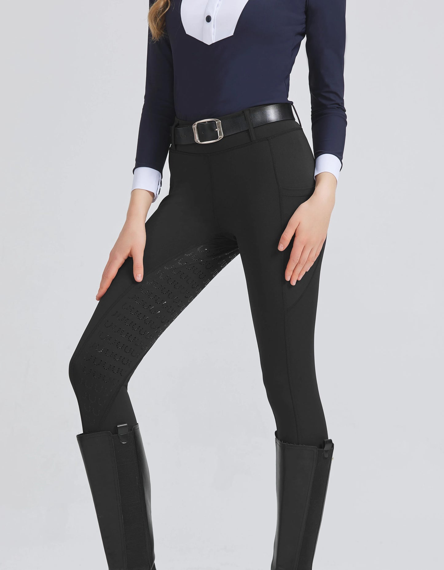 Thick Silicone Riding Pants