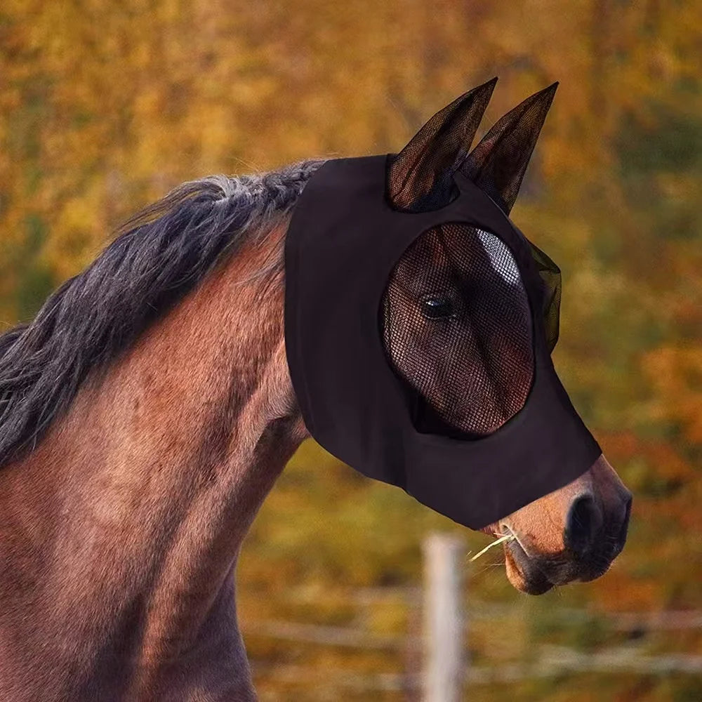 Mesh Fly Mask Ears