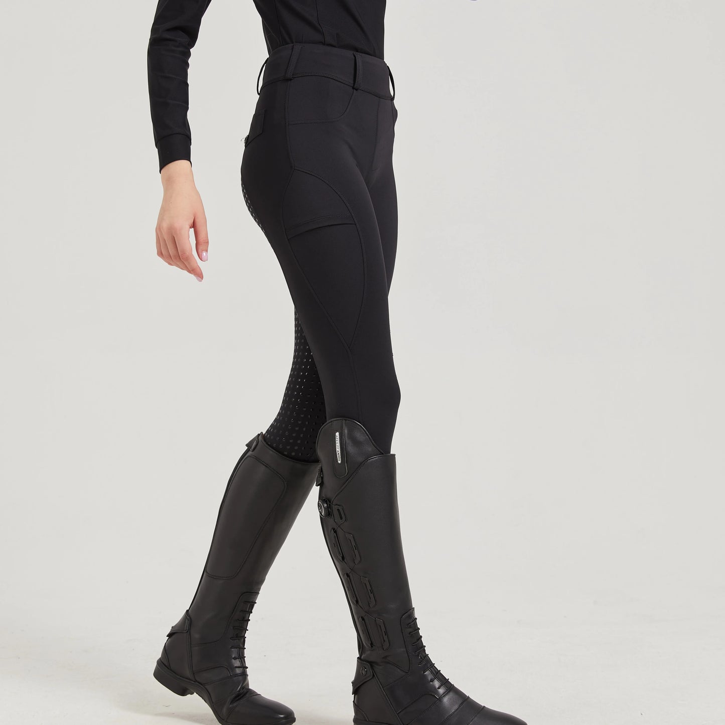 Pocket Hip-Lift Riding Tights