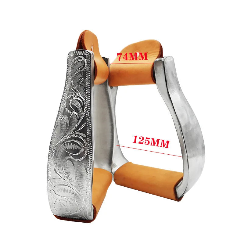 Gold Racing Alloy Stirrups