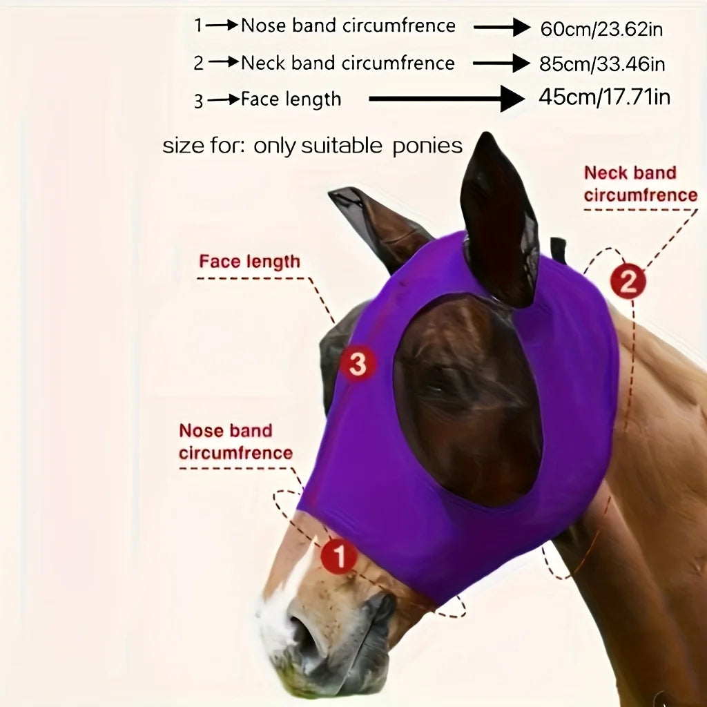 Mesh Fly Mask Ears