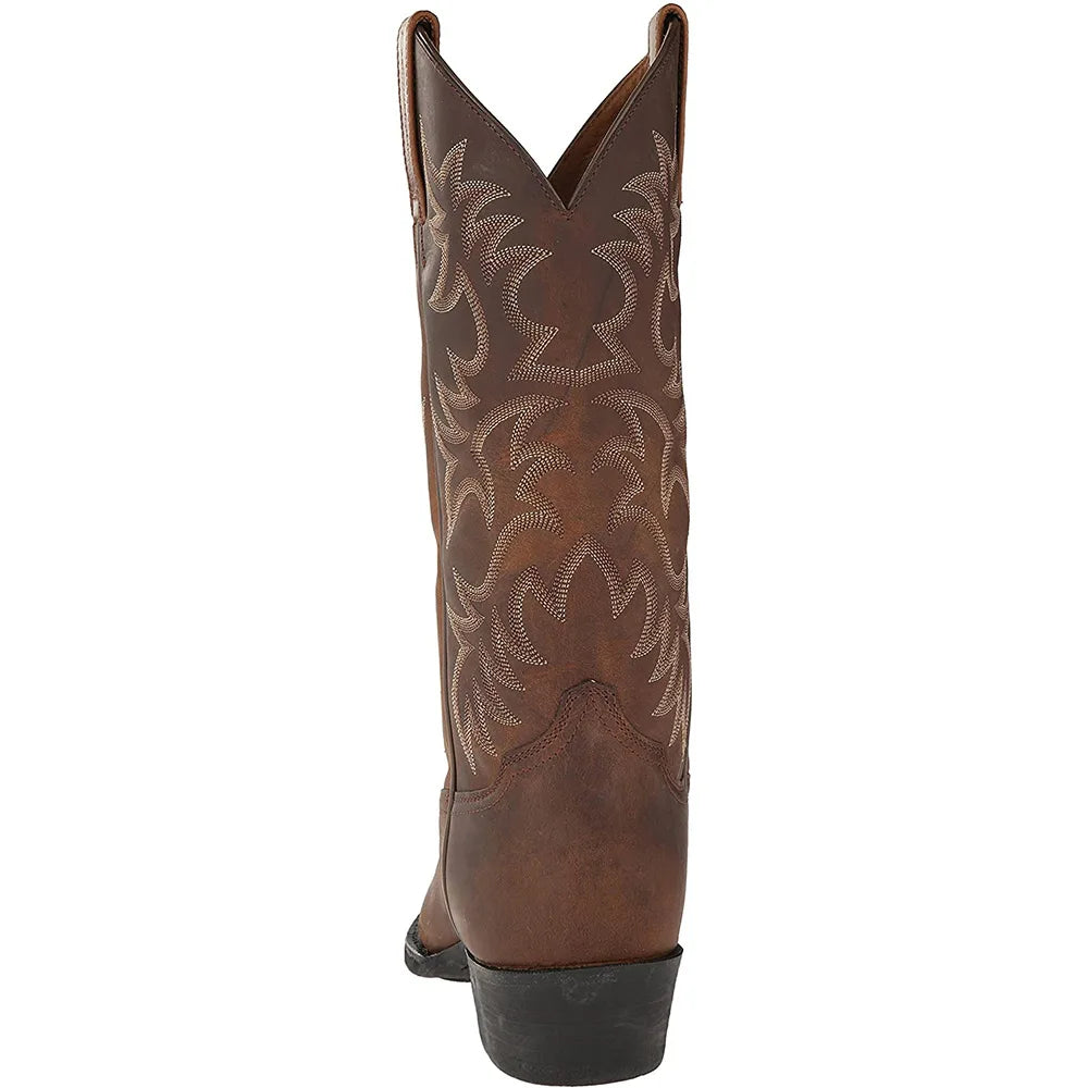 Long Leather Riding Boots