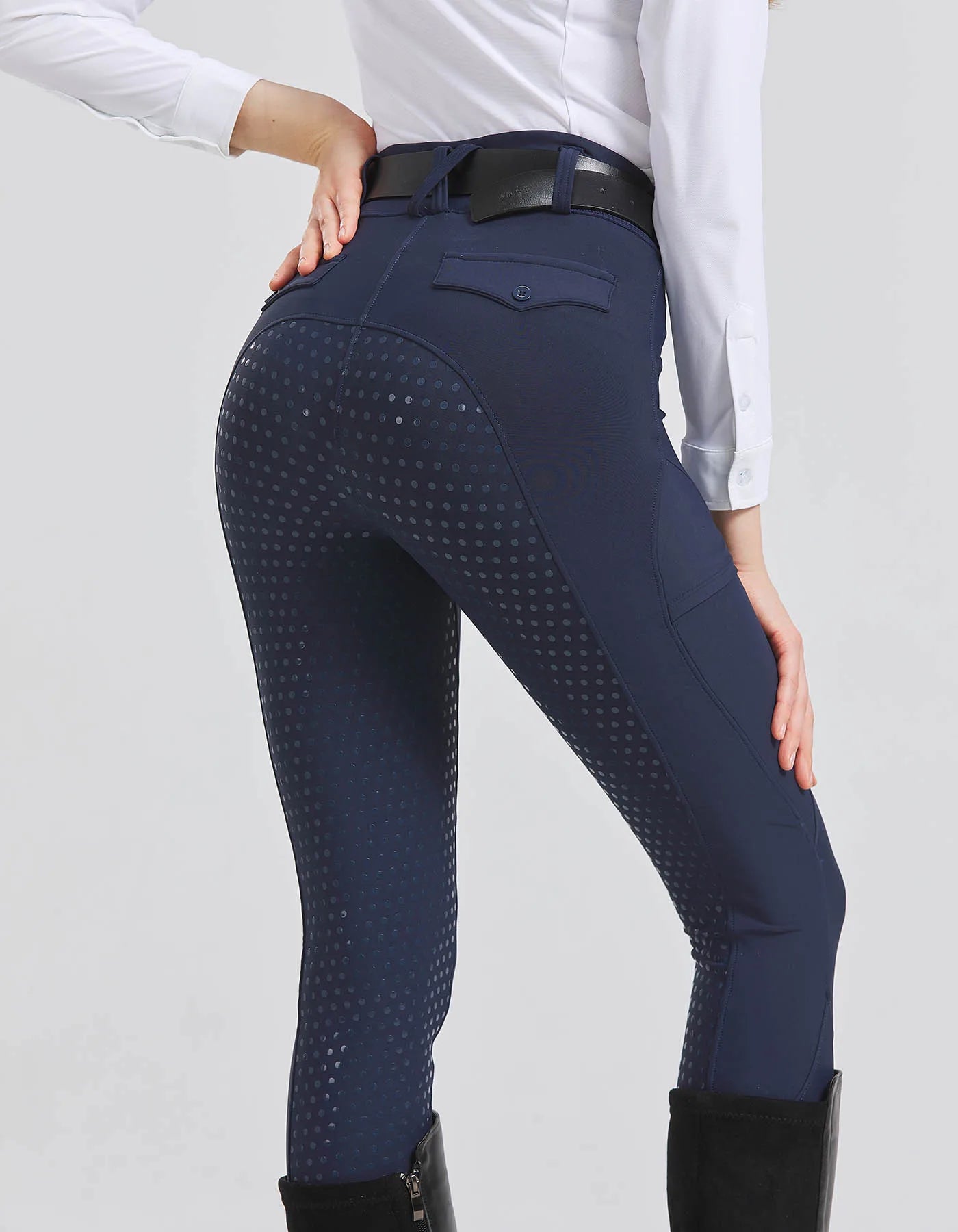 Pocket Hip-Lift Riding Tights