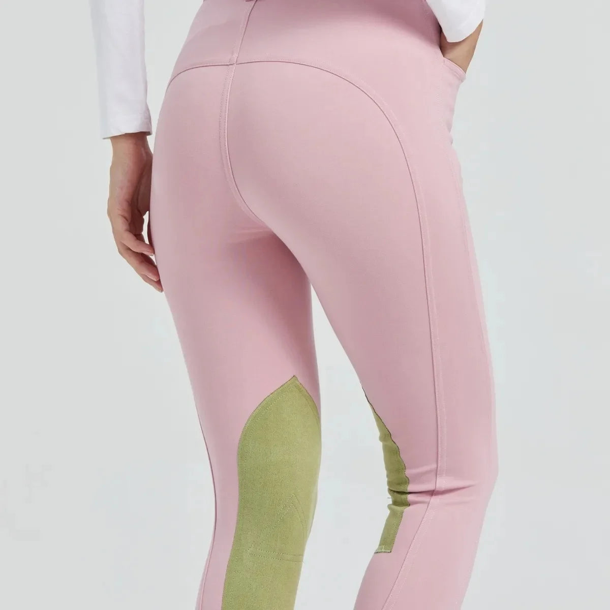 High Waist Skinny Trousers