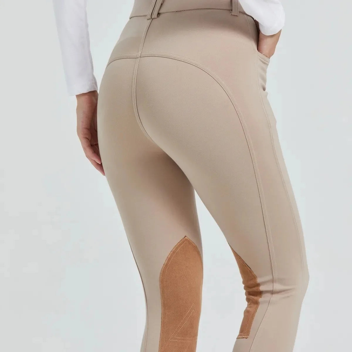 High Waist Skinny Trousers