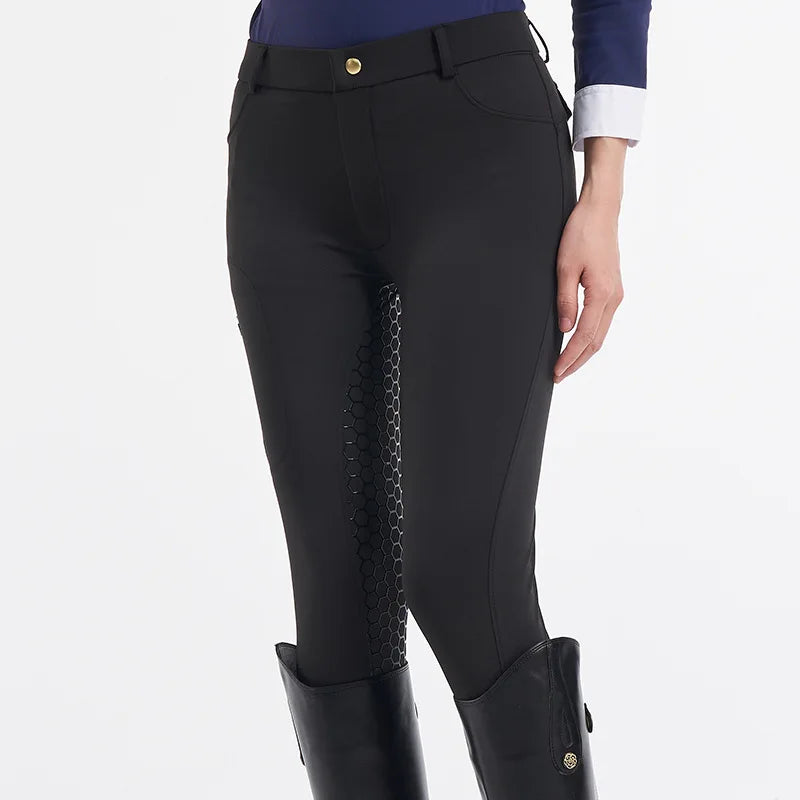 High Waist Elastic Breeches