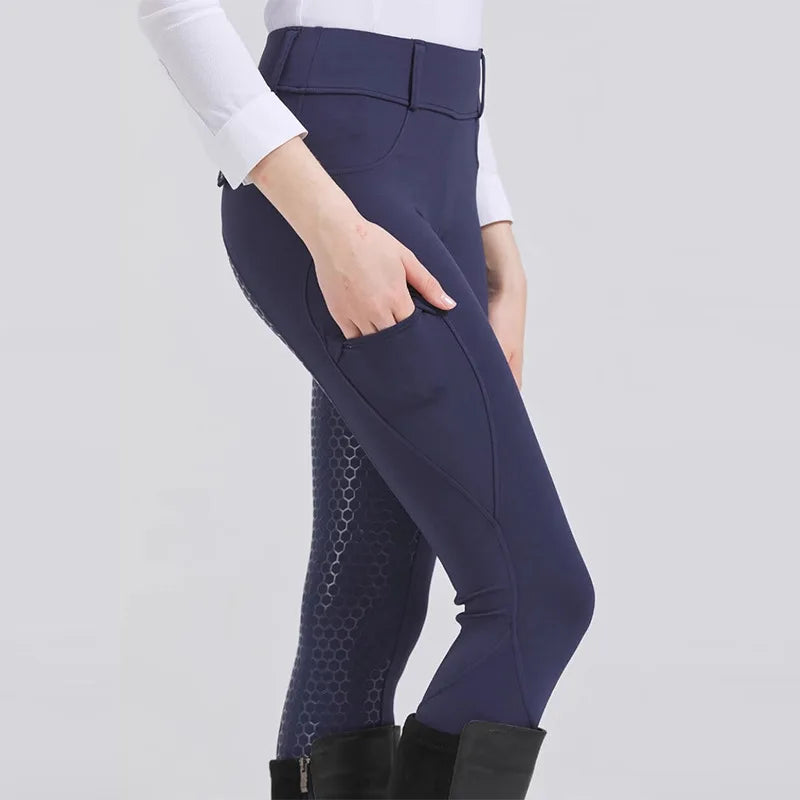 High Waist Elastic Breeches