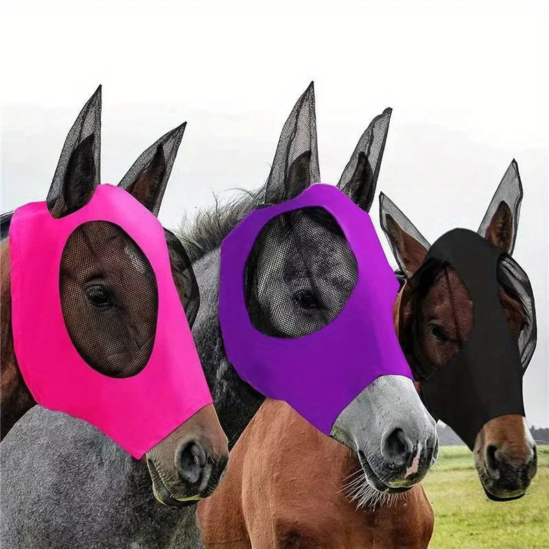 Mesh Fly Mask Ears