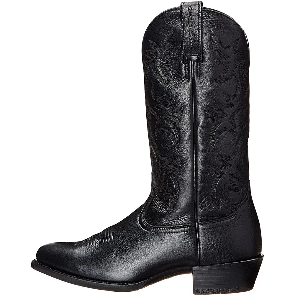 Long Leather Riding Boots