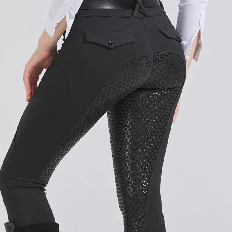 High Waist Elastic Breeches