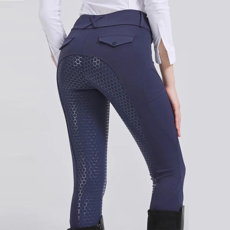 High Waist Elastic Breeches
