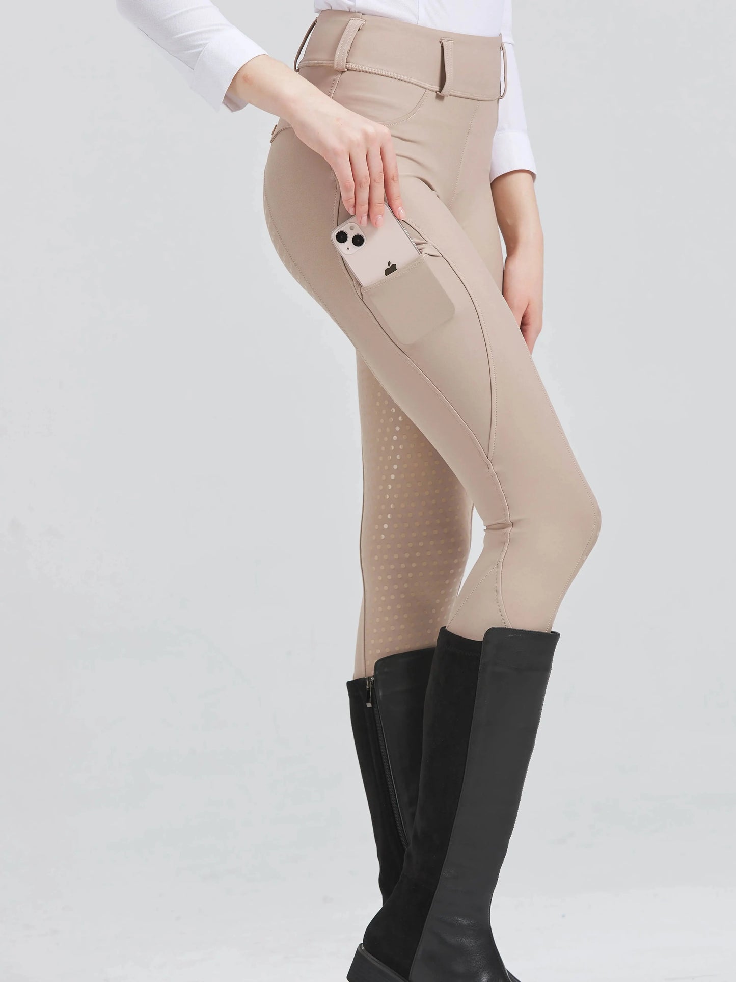 Pocket Hip-Lift Riding Tights