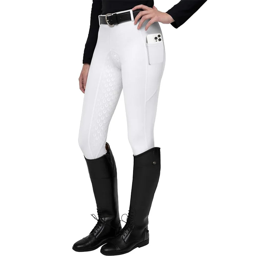 High Waist Elastic Breeches