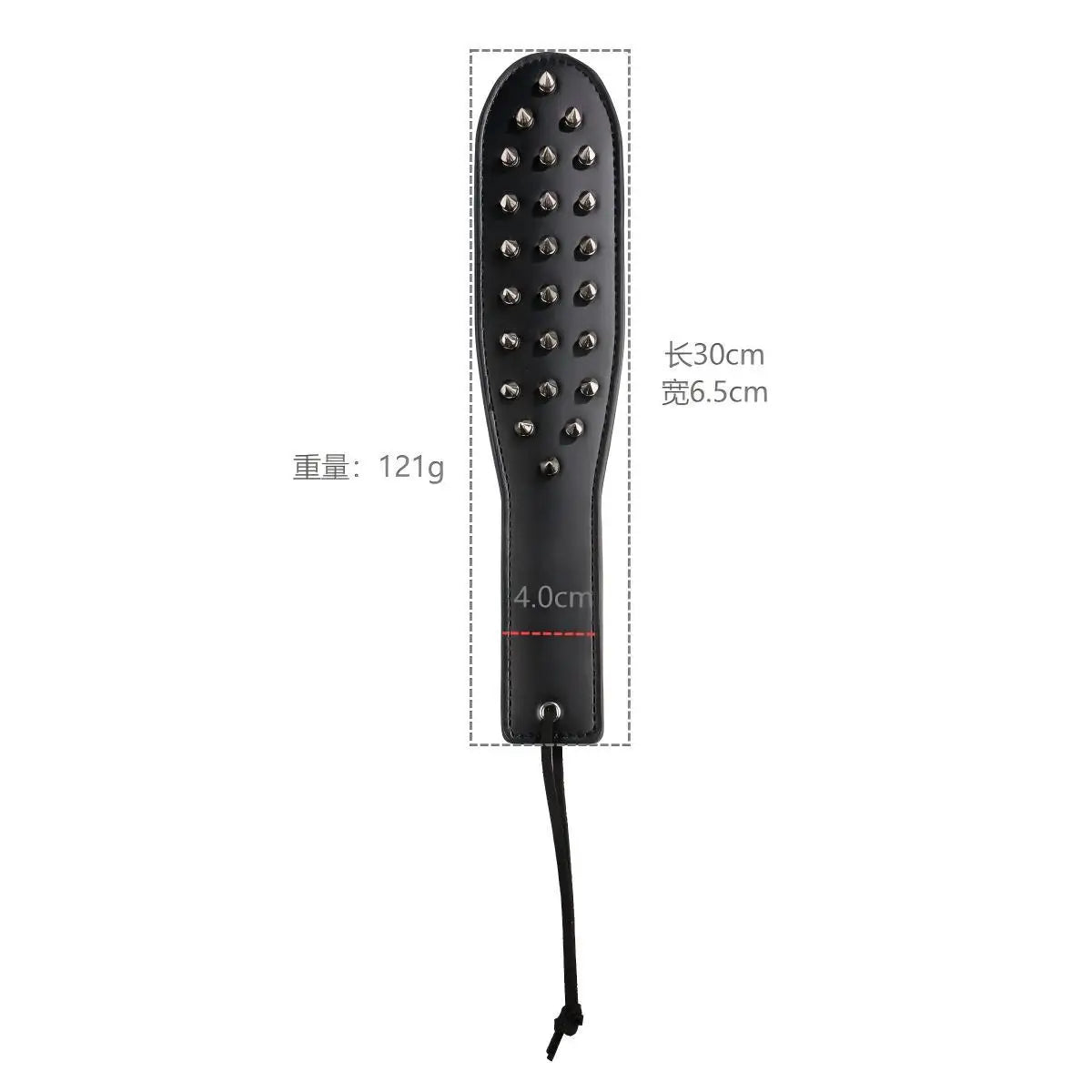 Rivet Paddle Riding Whip