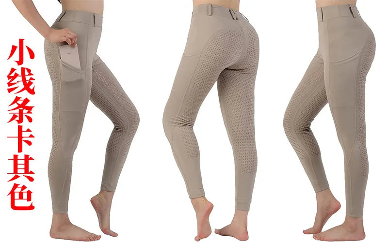 High Waist Elastic Breeches