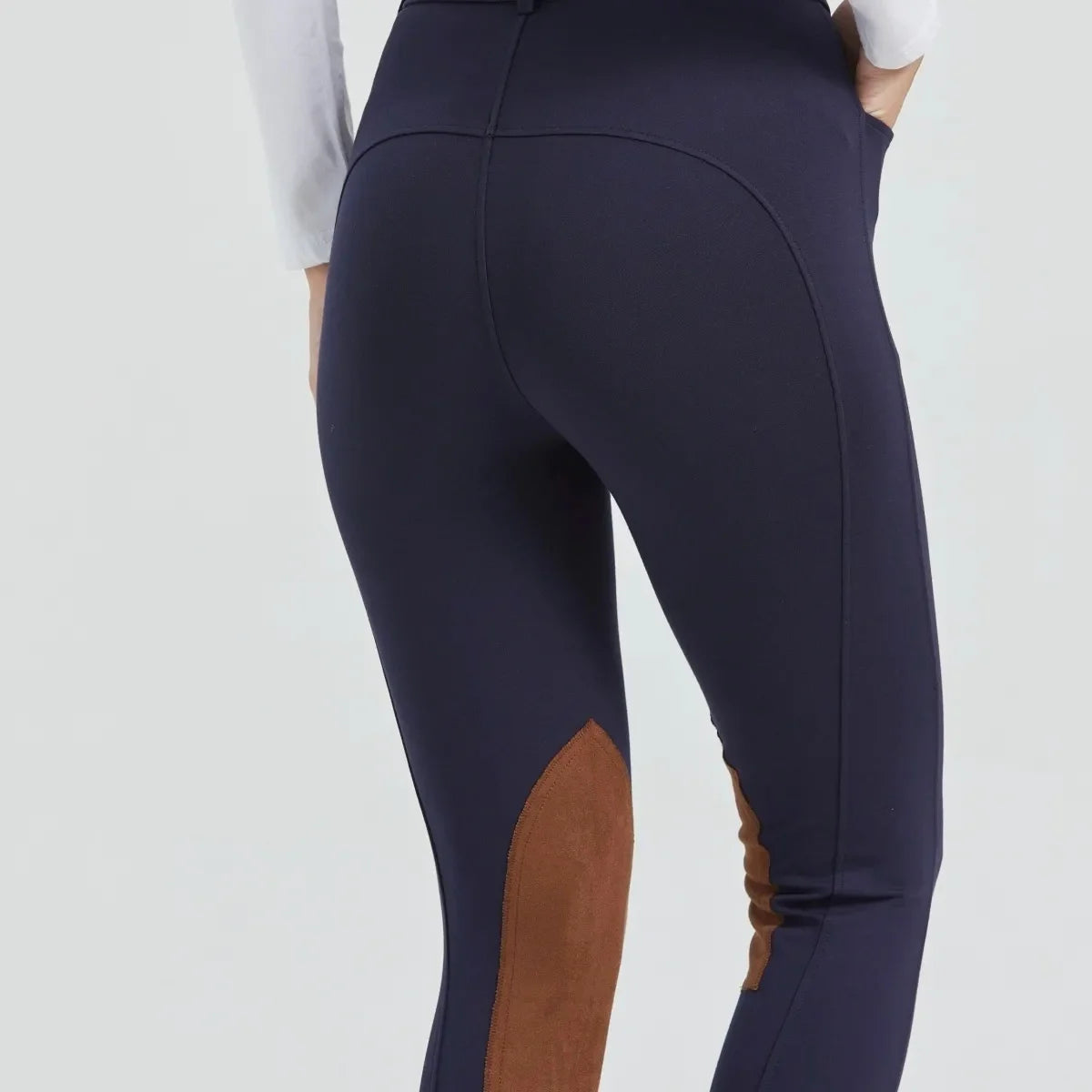 High Waist Skinny Trousers