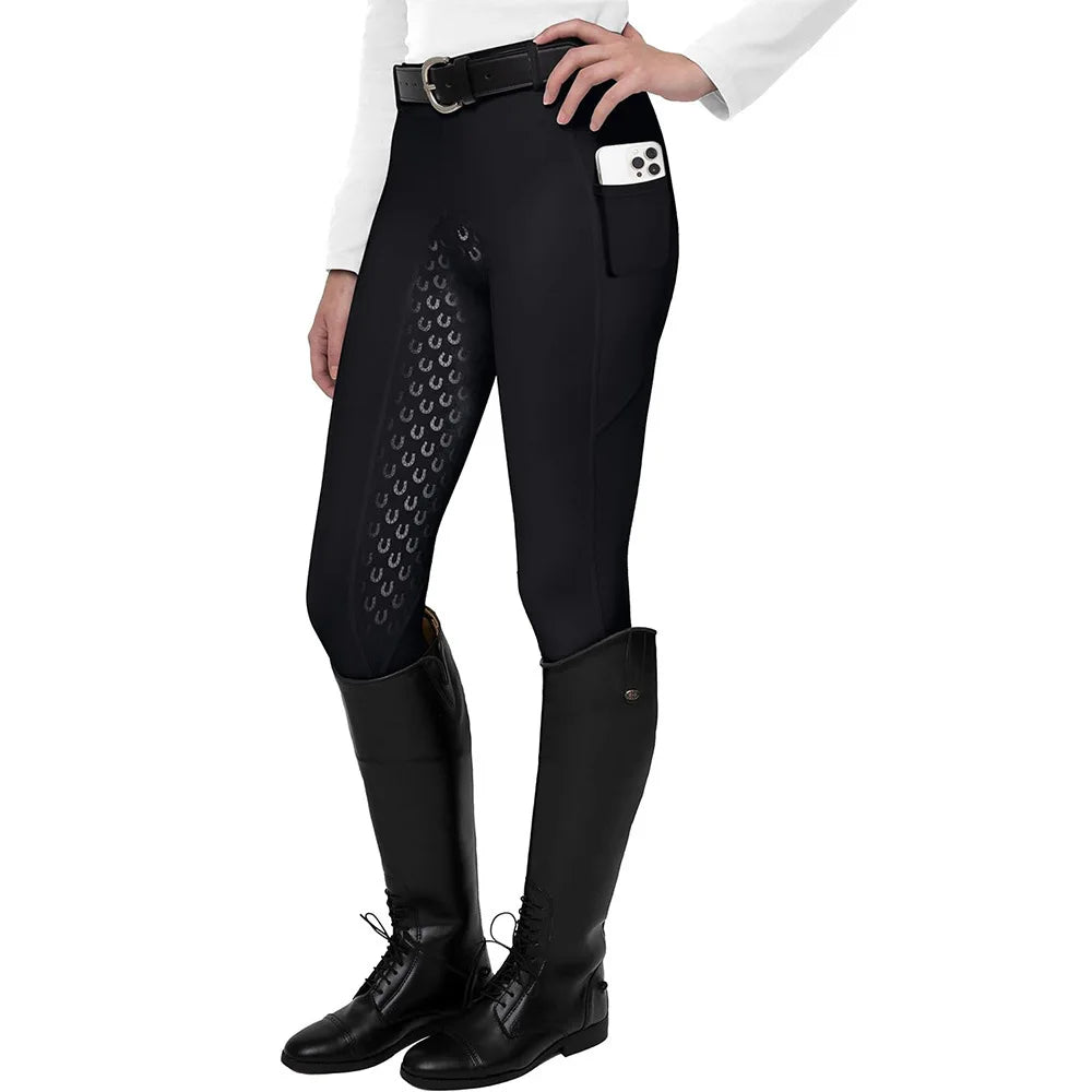 High Waist Elastic Breeches
