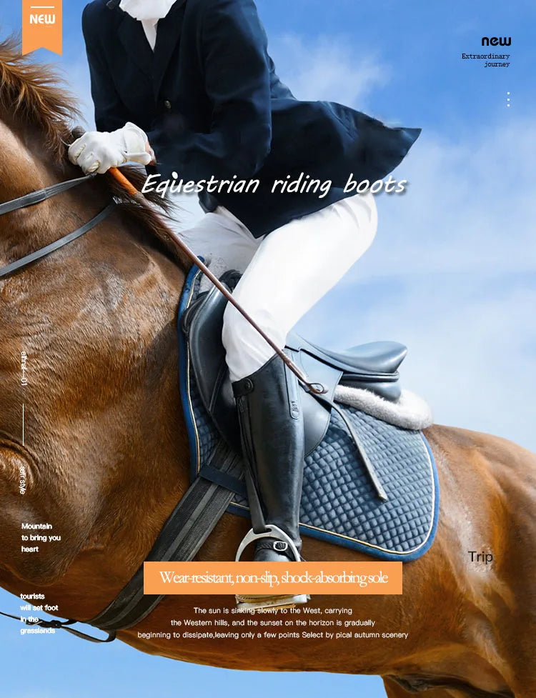 Genuine Leather Show Boots